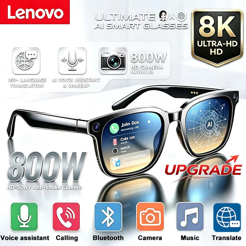 Smart Glasses Ar - Lenovo AI Smart Shooting Glasses 800W