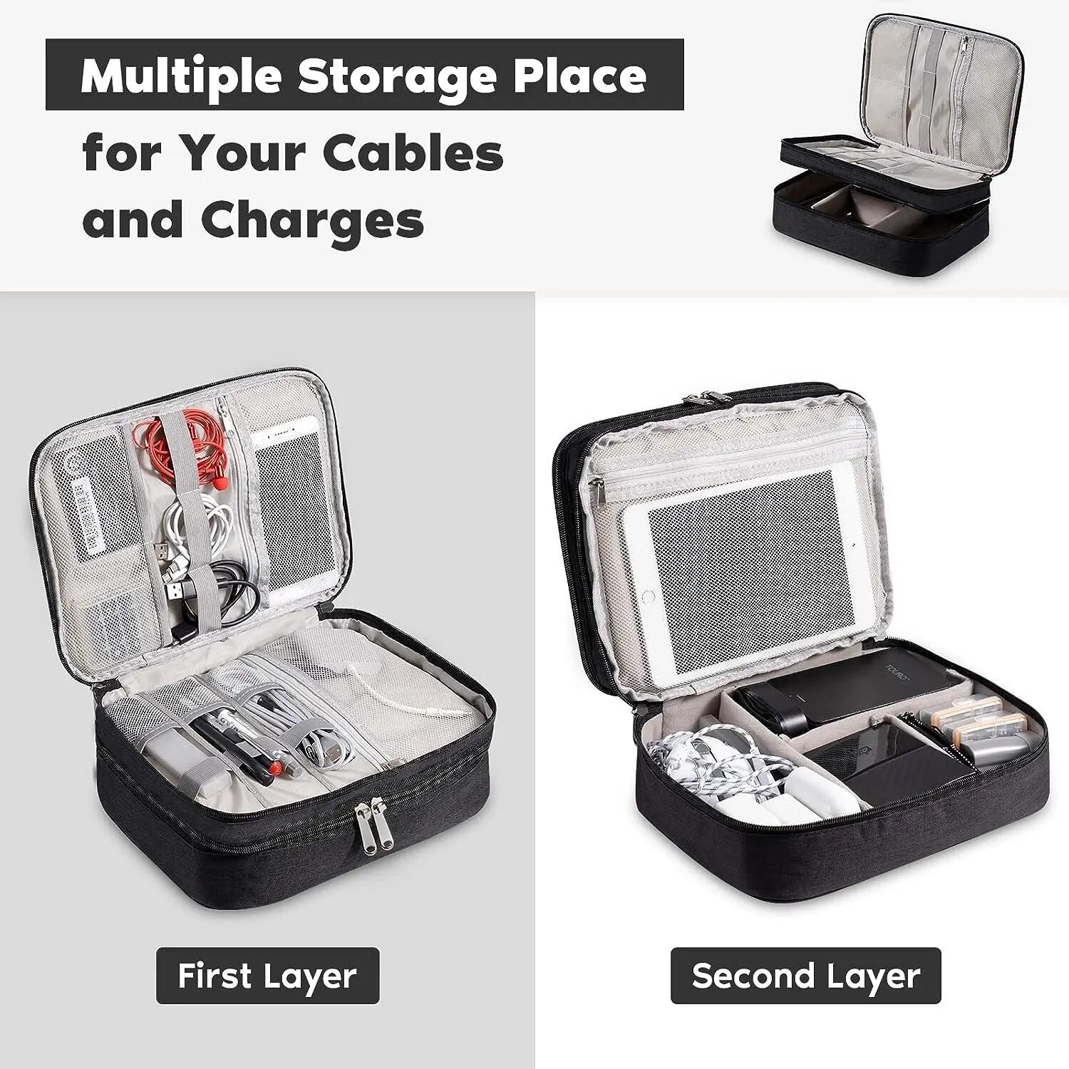 Portable Digital Storage Bag U - Electronics Gadgets Bag recension och pris