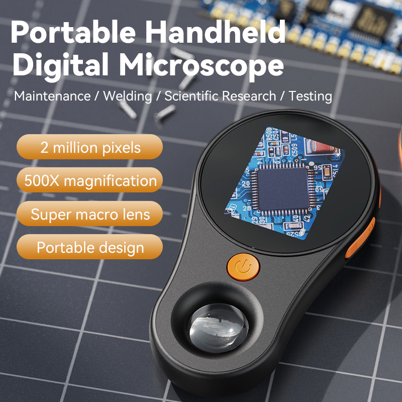 500x Digital Microscope with 2 - Digital Magnifier Reading recension och pris
