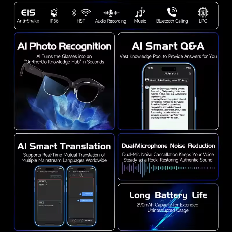 2026New AI Smart Glasses 120+L - Smart Glasses Ar recension och pris