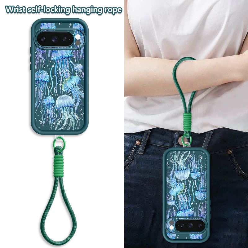Humpback Whale Print Wrist Str - Google Pixel 9 recension och pris