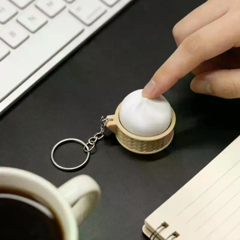 Mini Steamed Bun Stress Relief - Electronics Gadgets Bag recension och pris