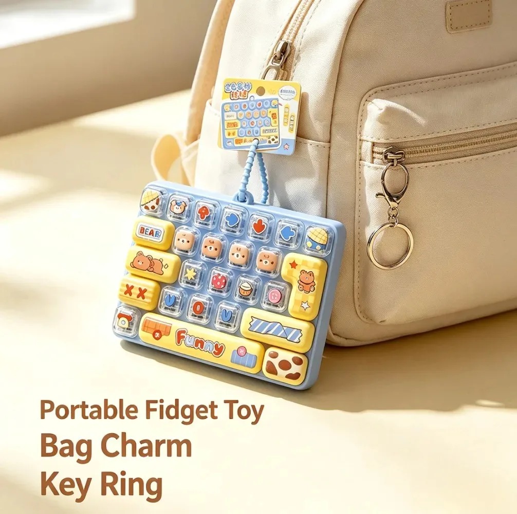 Cute Macaron 26 Keys Fidget Cl - Electronics Gadgets Bag recension och pris