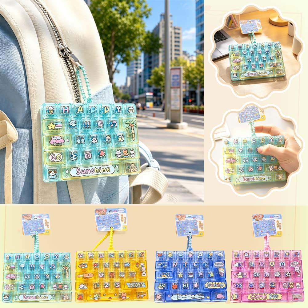 26 Key Fidget Button Keychain  - Electronics Gadgets Bag recension och pris