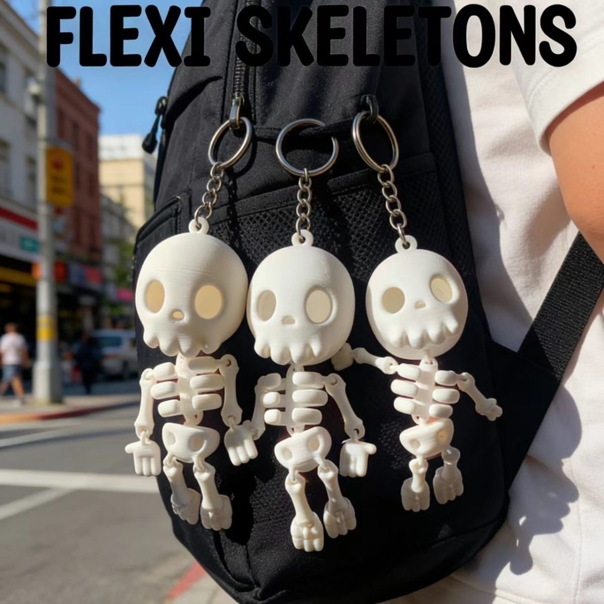2026 NEW 3D Printed Glow in Da - Electronics Gadgets Bag recension och pris