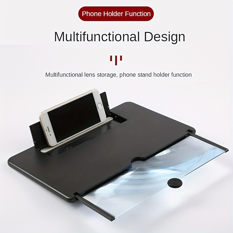 10/12 inch HD Mobile Phone Scr - Digital Magnifier Reading recension och pris