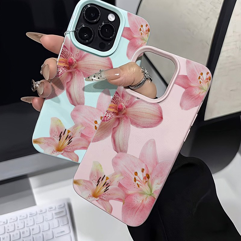 Pink Lily Lychee Texture Phone - Samsung Galaxy A55 recension och pris